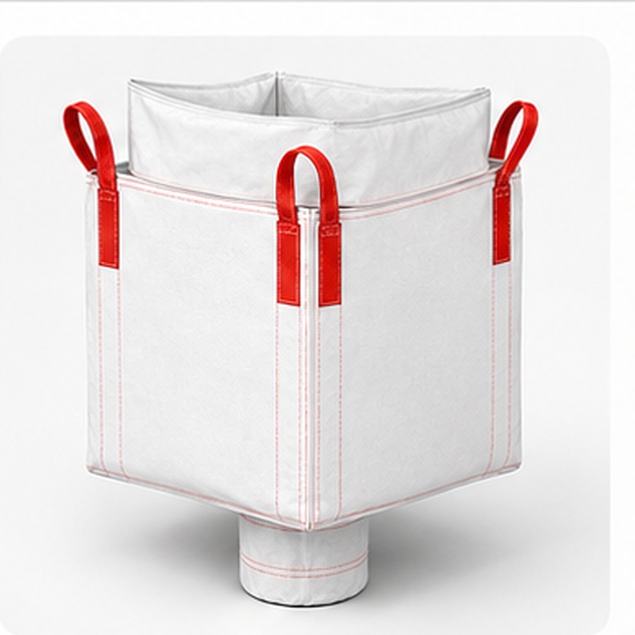 Maxisaco Faldón de Carga · Buzón Descarga — Big Bag industrial Maxisacosya